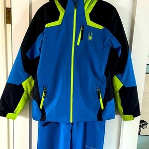 Boy’s Spyder Leader Jacket and Propulsion pants, ski or snowboarding